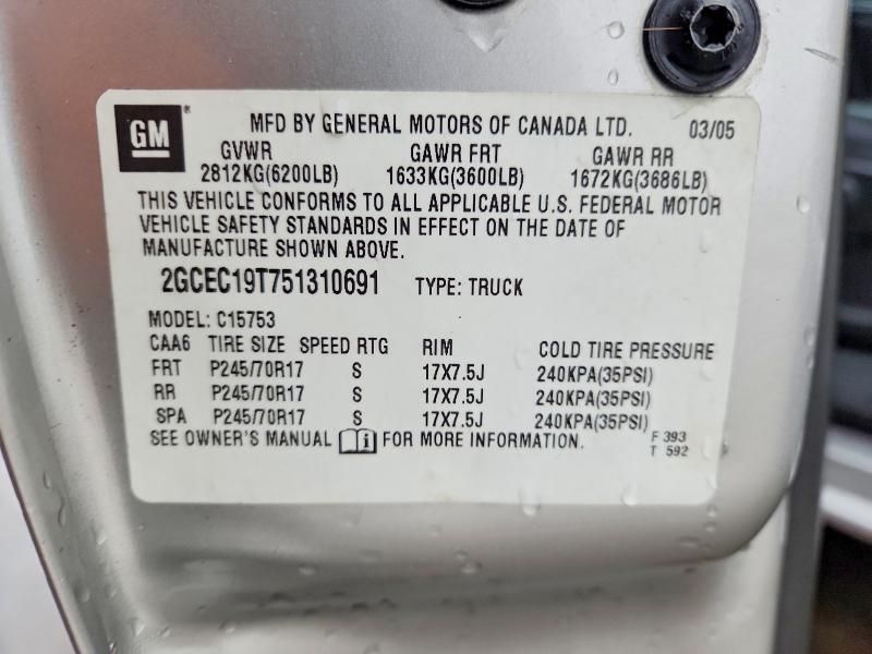 2005 Chevrolet Silverado C1500