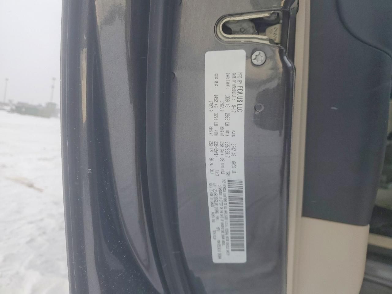 2018 Chrysler Pacifica Touring l