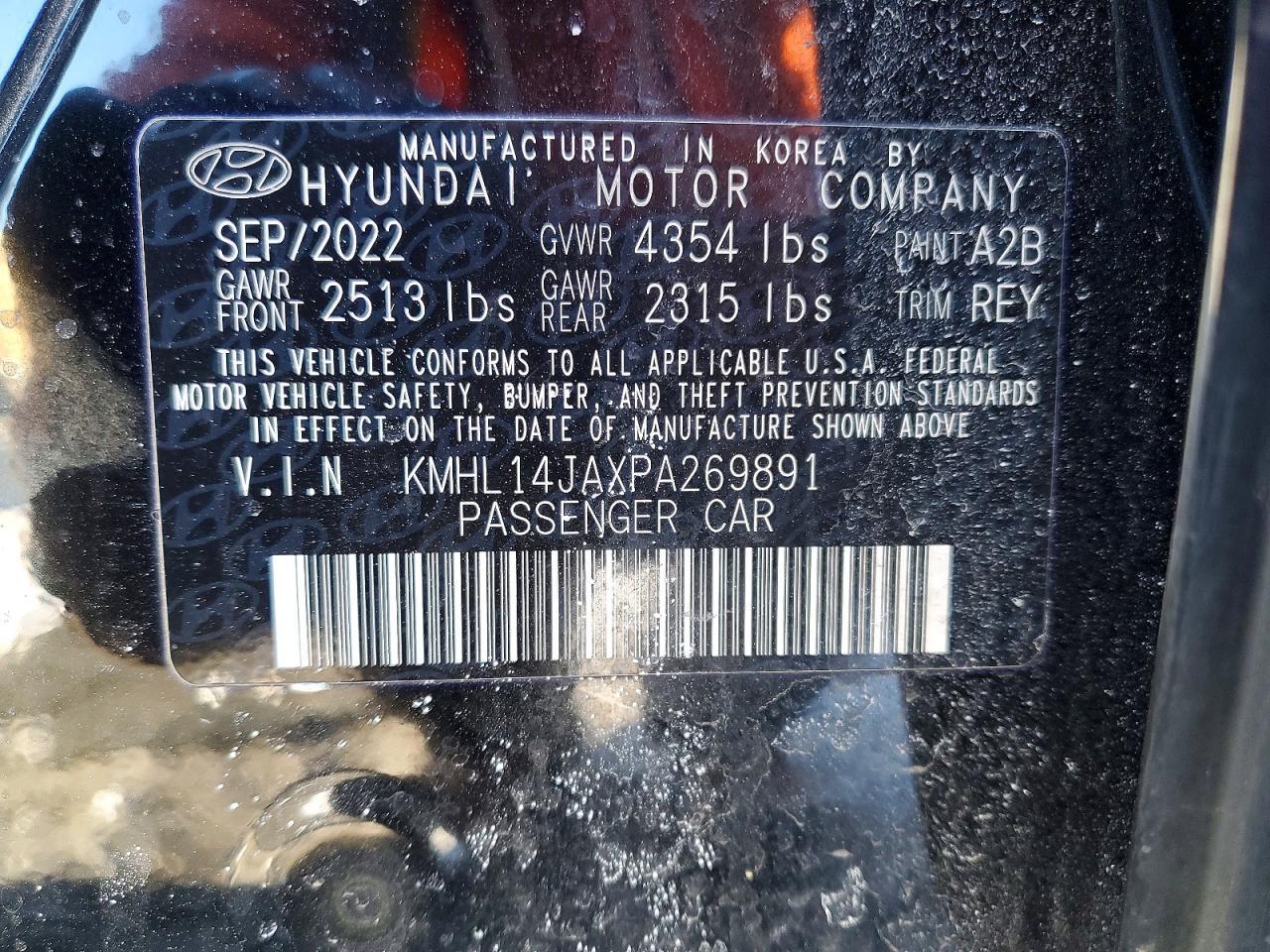 2023 Hyundai Sonata sel