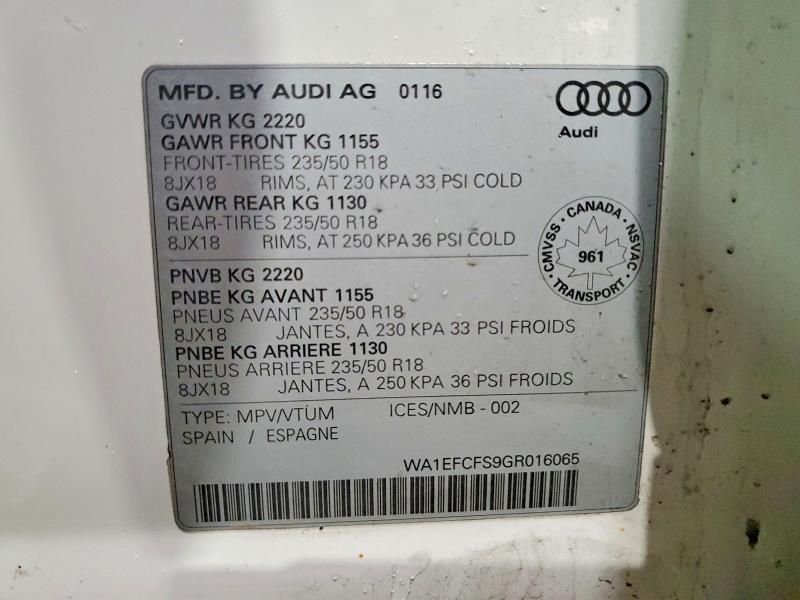 2016 Audi Q3 Premium Plus