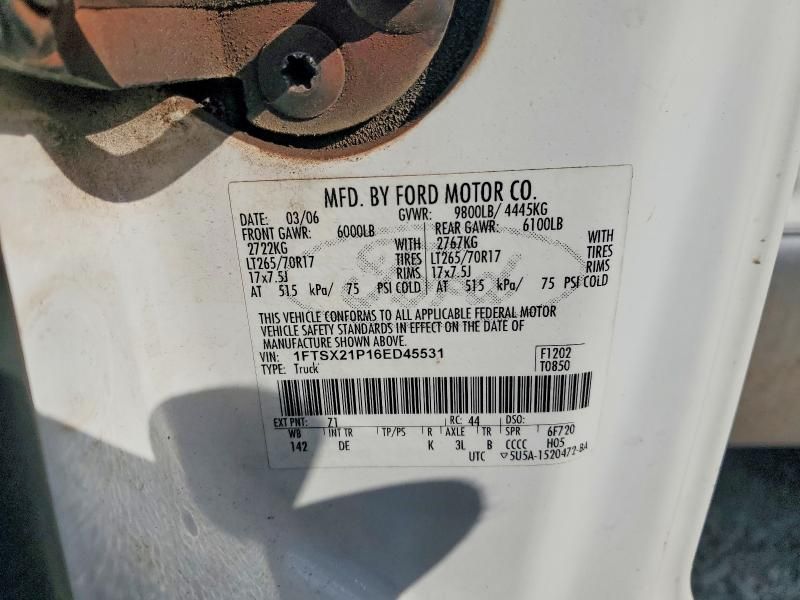 2006 Ford F250 Super Duty