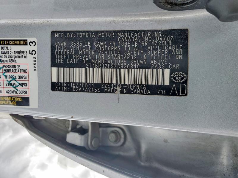 2007 Toyota Corolla ce