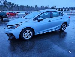 Chevrolet salvage cars for sale: 2017 Chevrolet Cruze lt