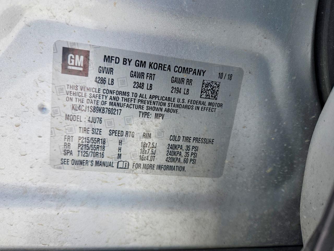 2019 Buick Encore Sport Touring