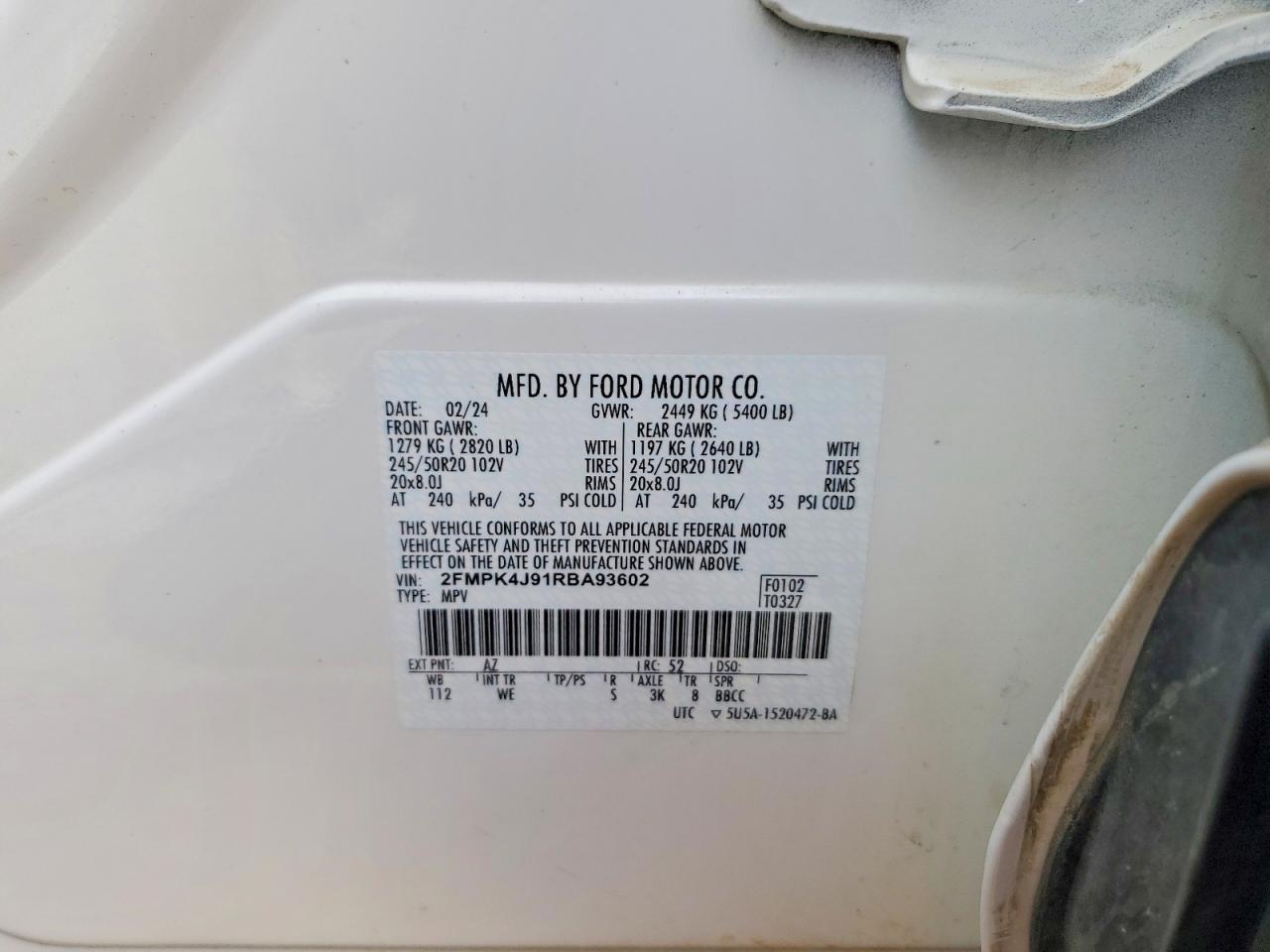 2024 Ford Edge sel