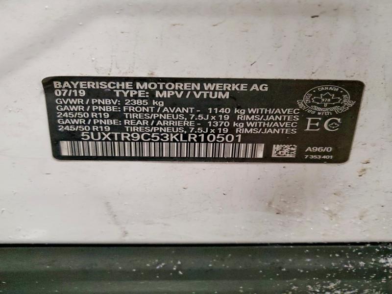 2019 BMW X3 Xdrive30i