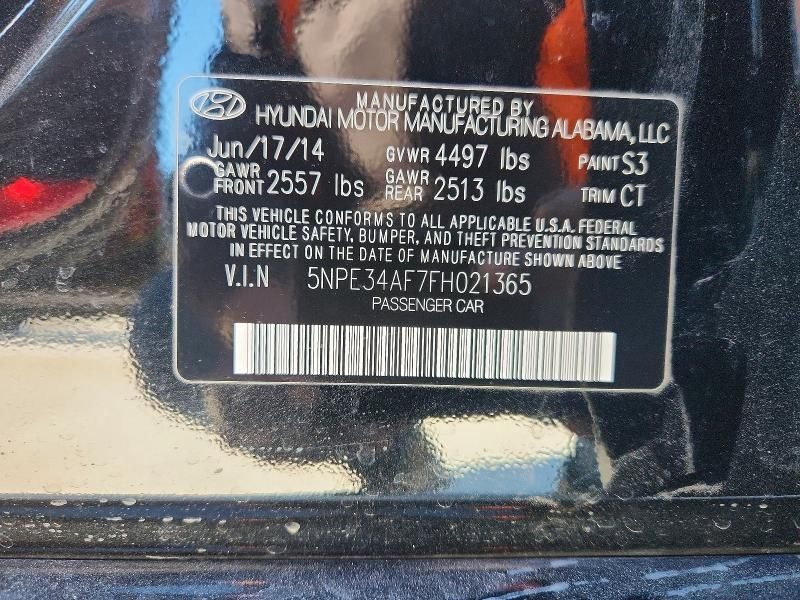 2015 Hyundai Sonata Sport