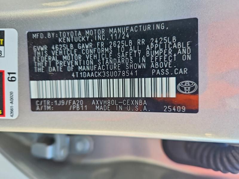 2025 Toyota Camry xse