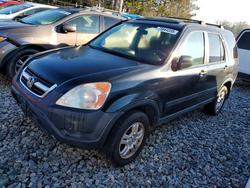 Salvage cars for sale from Copart Tifton, GA: 2004 Honda Cr-v ex