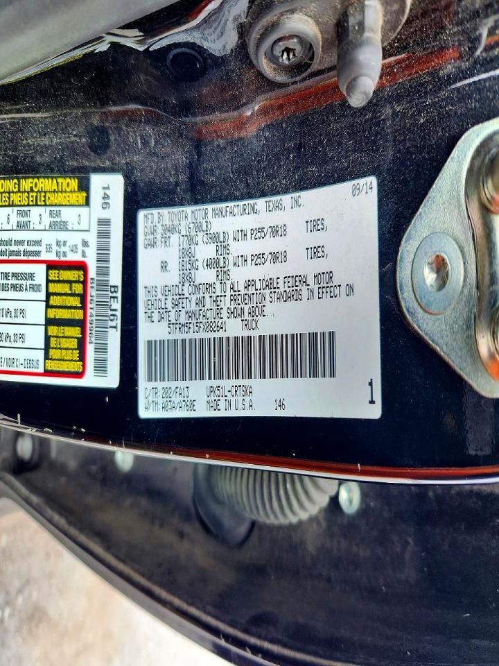 2015 Toyota Tundra Double Cab SR