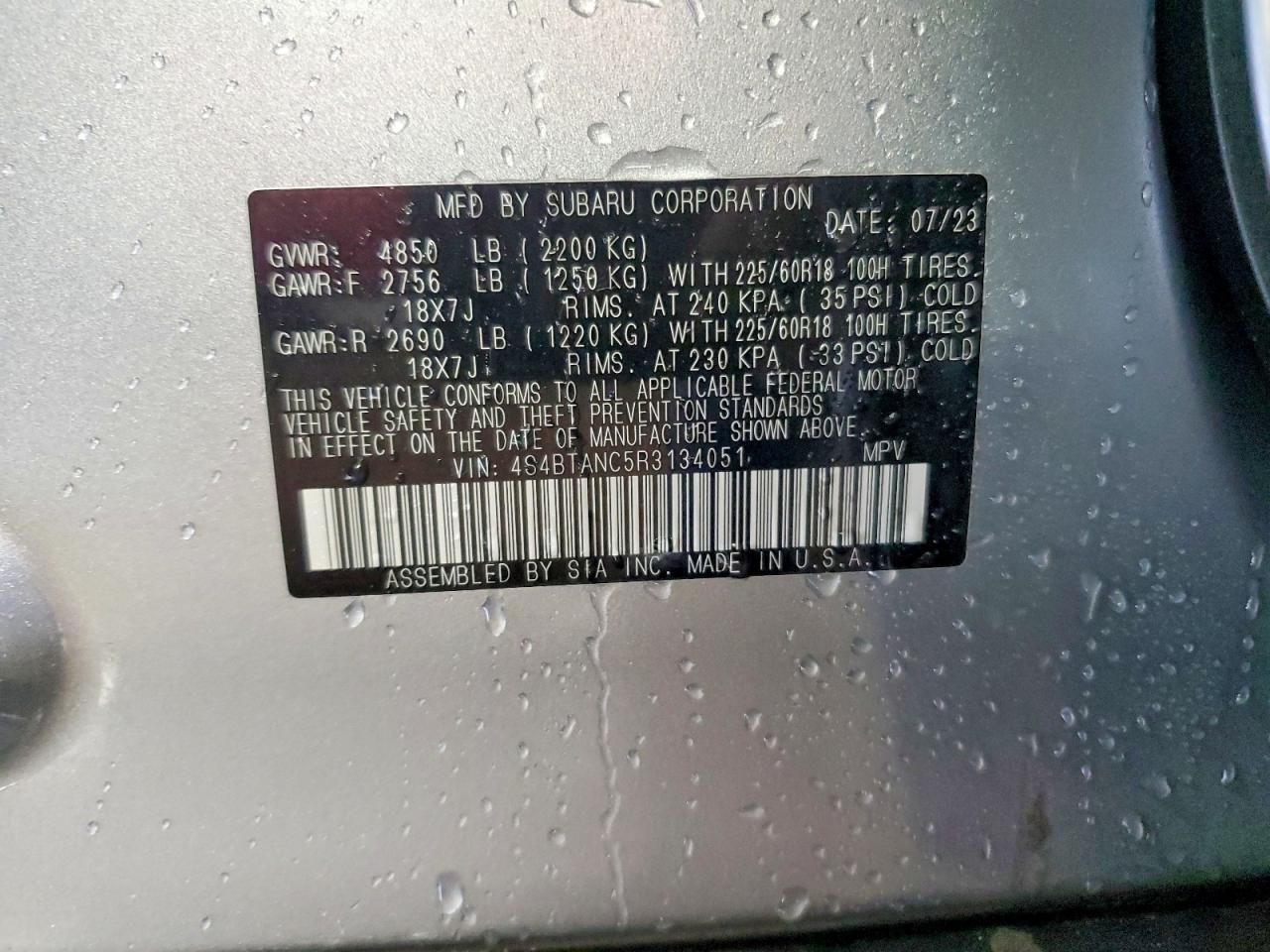 2024 Subaru Outback Limited