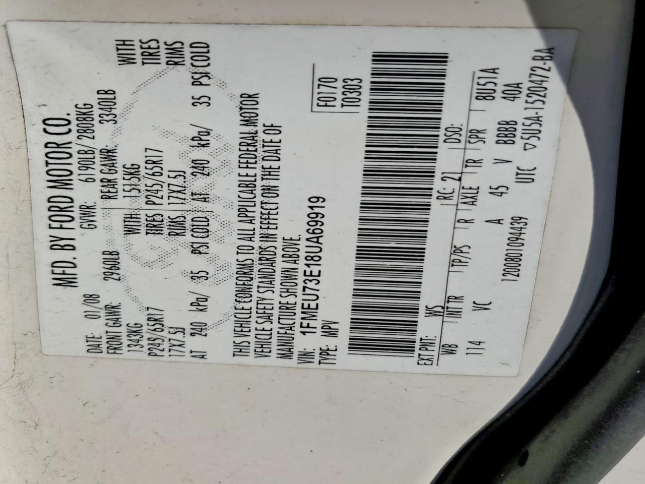 2008 Ford Explorer xlt