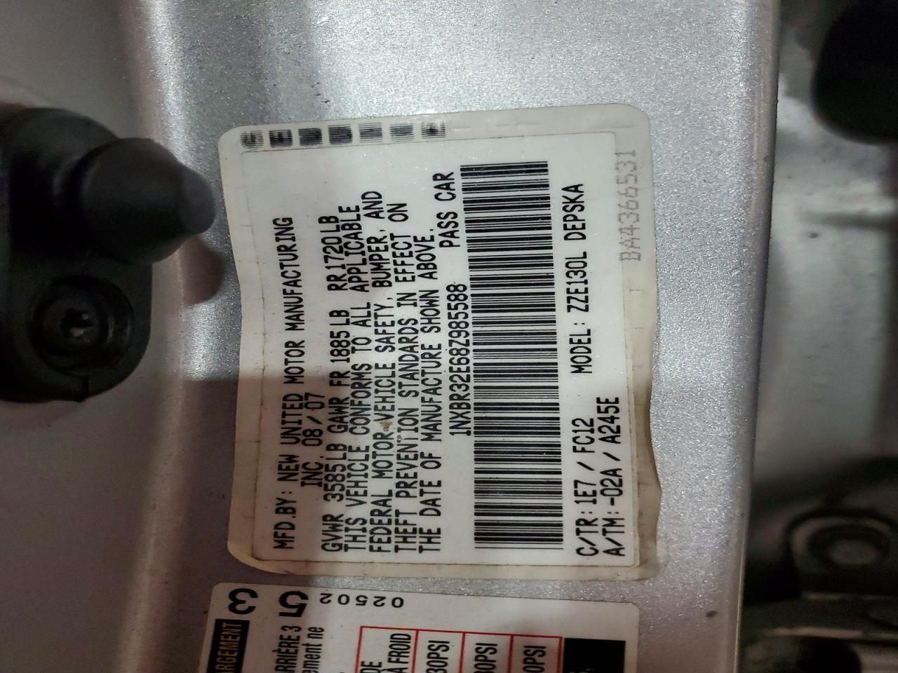 2008 Toyota Corolla ce