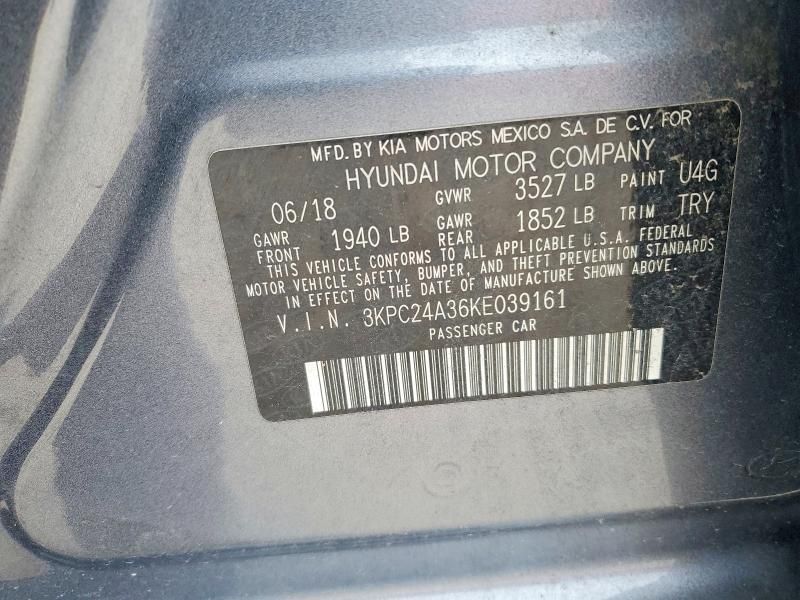 2019 Hyundai Accent se