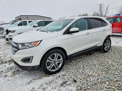 Ford salvage cars for sale: 2016 Ford Edge Titanium