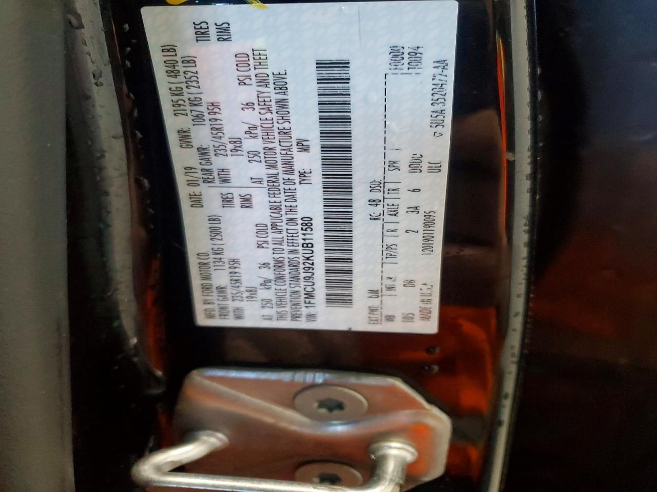 2019 Ford Escape Titanium