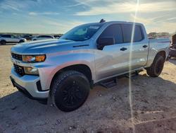 Chevrolet salvage cars for sale: 2021 Chevrolet Silverado C1500 Custom