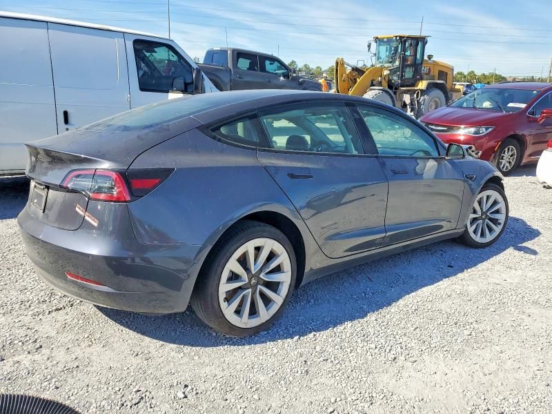 2022 Tesla Model 3