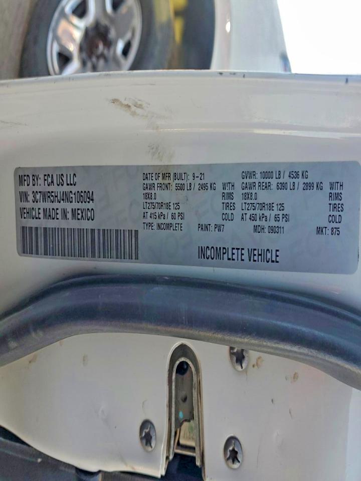 2022 Dodge RAM 2500 Utility / Service Truck