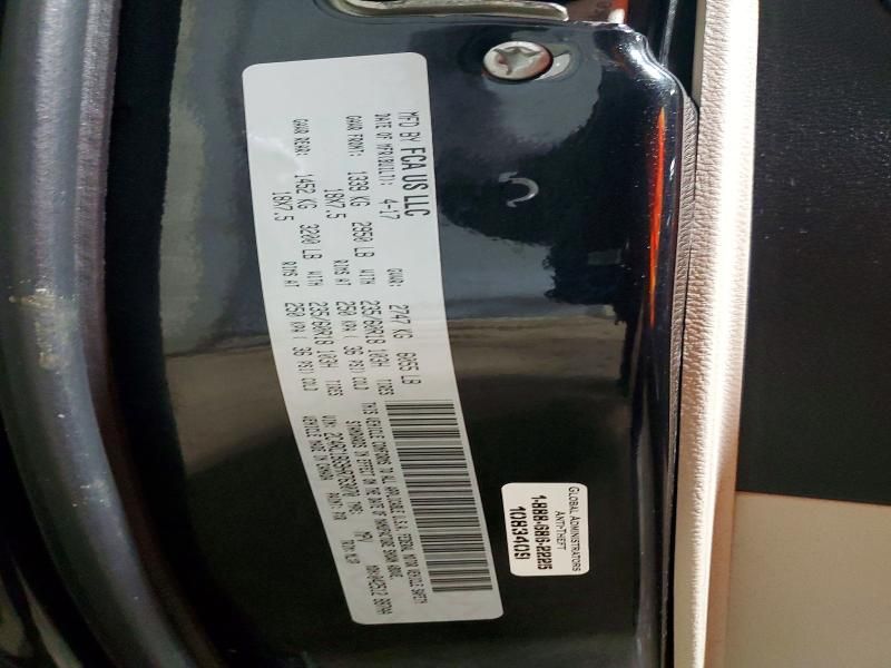 2017 Chrysler Pacifica Touring l