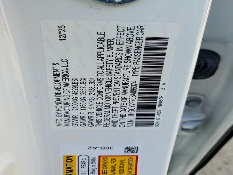 2025 Honda Accord Hybrid Sport-l