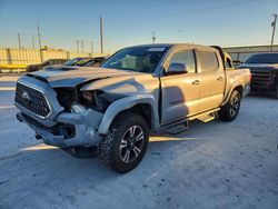 Salvage cars for sale from Copart Haslet, TX: 2019 Toyota Tacoma Double cab