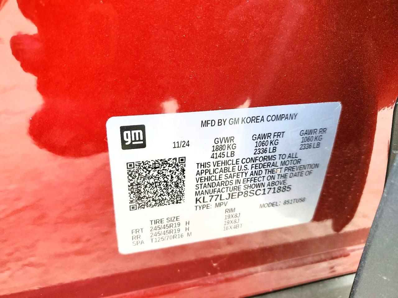 2025 Chevrolet Trax 2RS