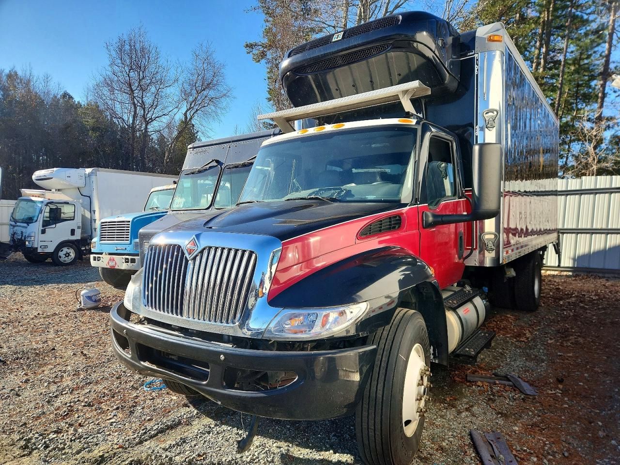 2021 International Mv607 Refrigerated box Truck