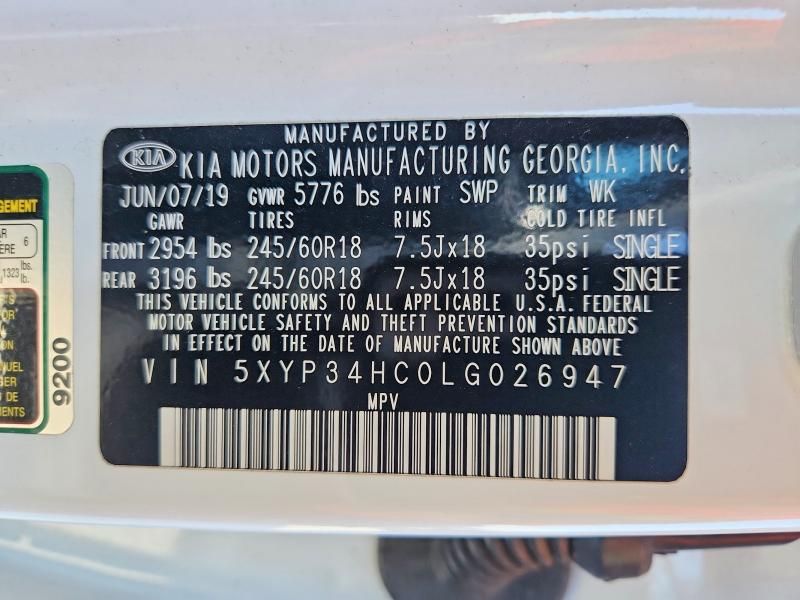 2020 KIA Telluride ex