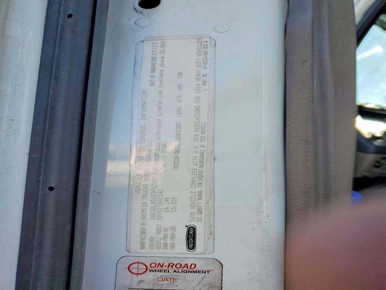 2014 Freightliner Cascadia 125