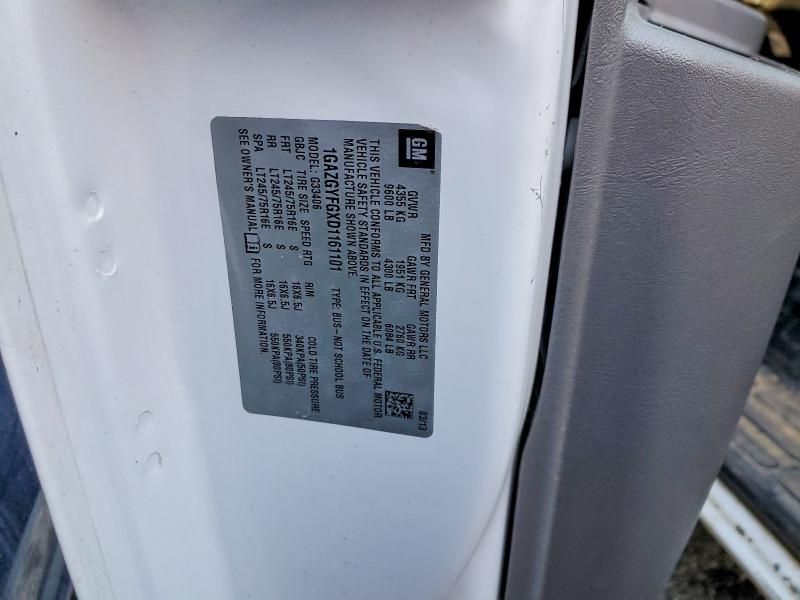 2013 Chevrolet Express G3500 LT