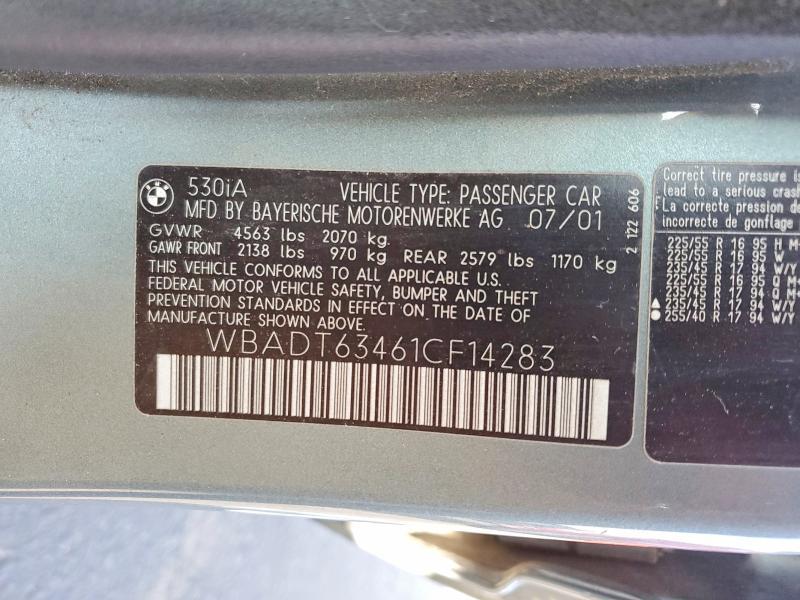 2001 BMW 530 i Automatic