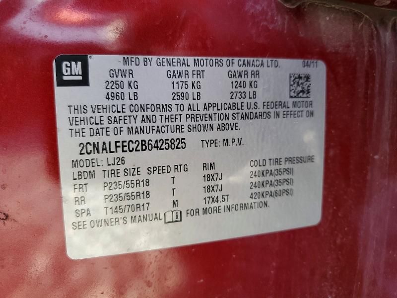 2011 Chevrolet Equinox ltz