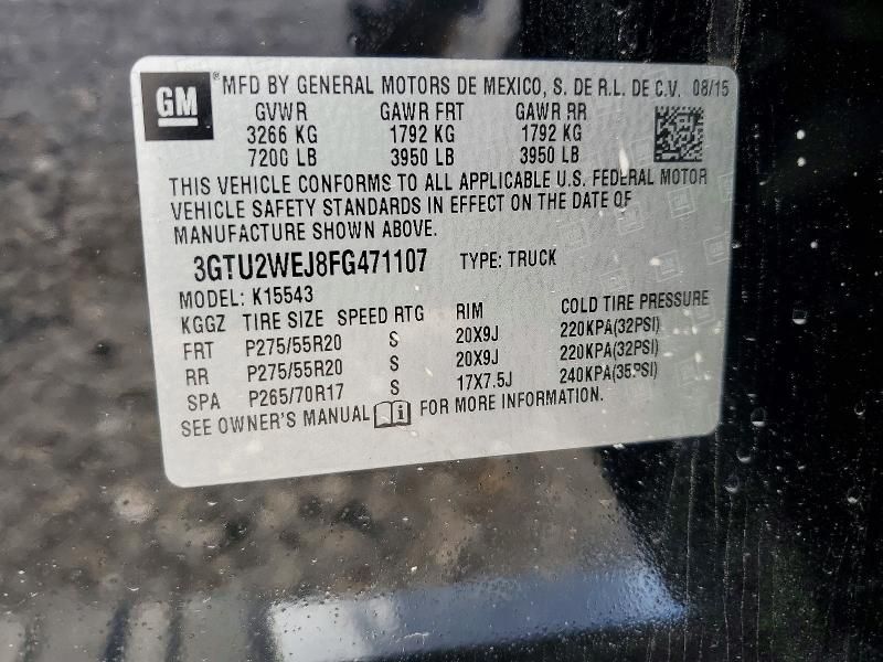 2015 GMC Sierra K1500 Denali