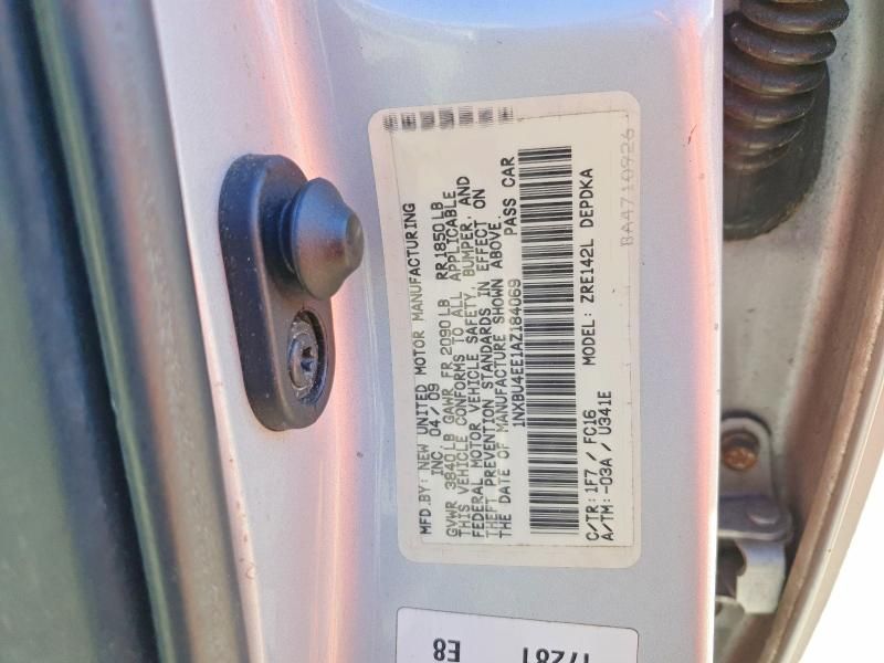 2010 Toyota Corolla Base