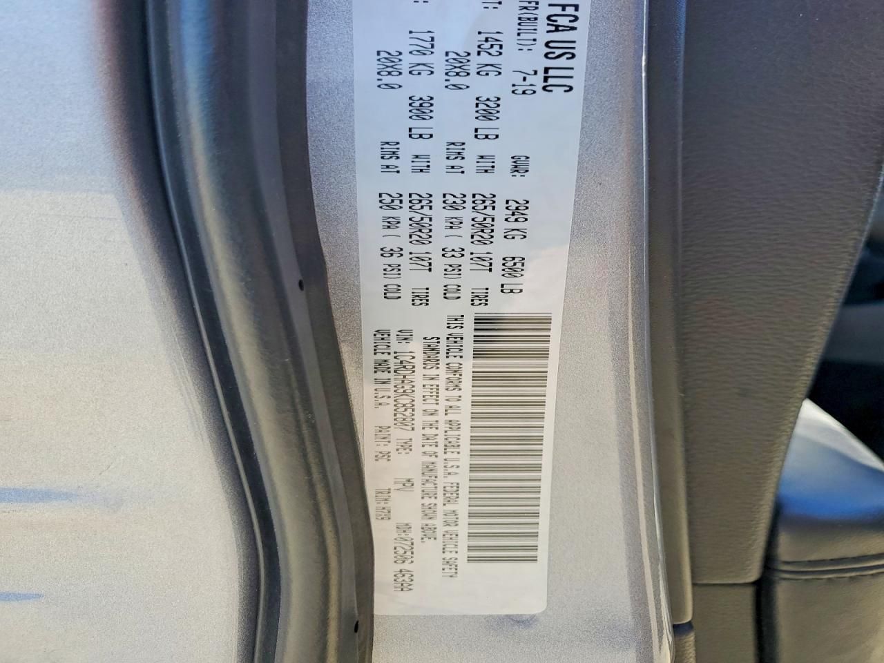 2019 Dodge Durango sxt