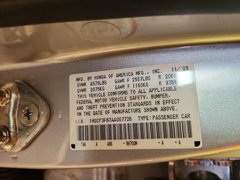 2010 Honda Accord exl