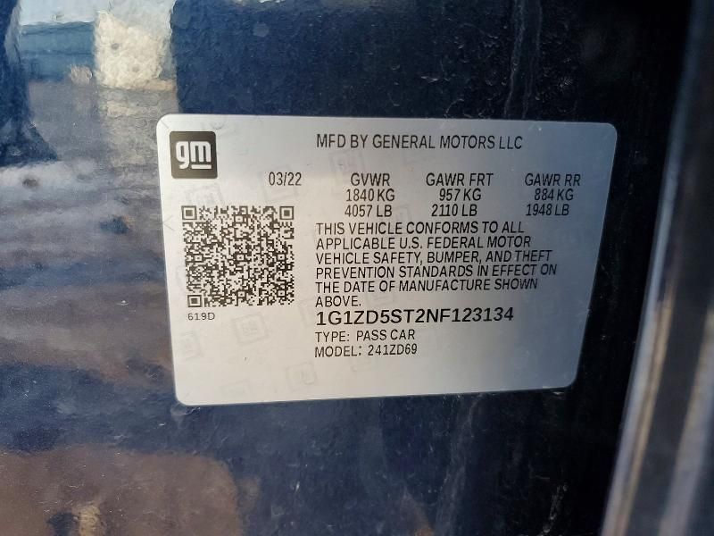 2022 Chevrolet Malibu lt