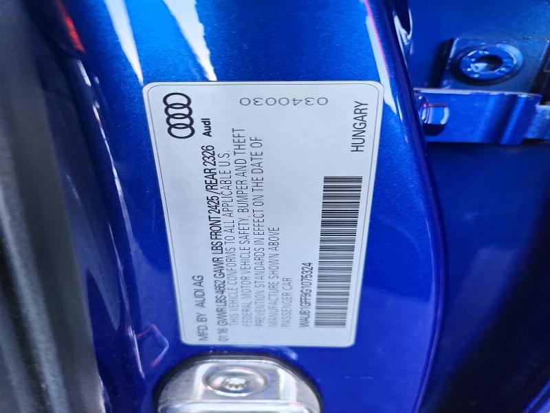 2016 Audi S3 Premium Plus