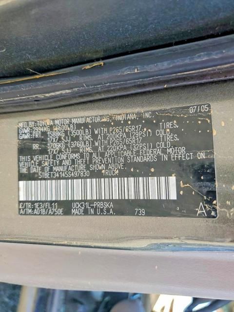 2005 Toyota Tundra Double cab SR5