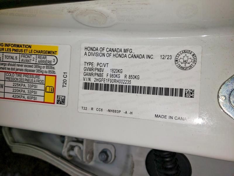 2024 Honda Civic Touring