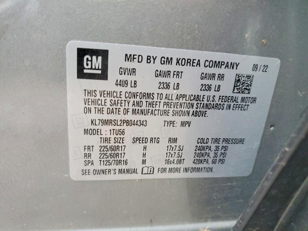 2023 Chevrolet Trailblazer lt