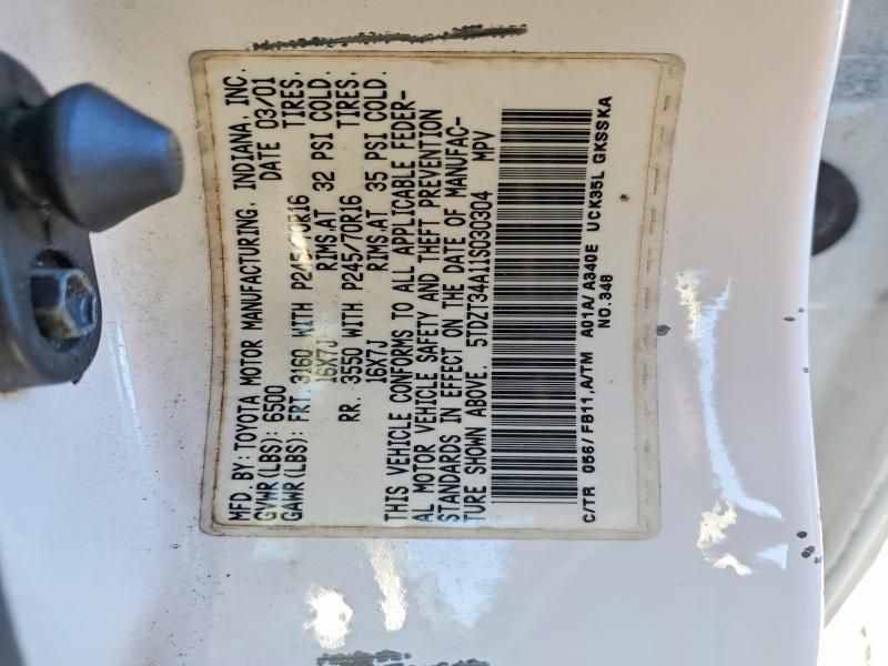 2001 Toyota Sequoia SR5