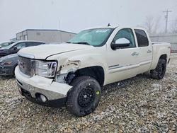 Salvage trucks for sale at Wayland, MI auction: 2011 GMC Sierra K1500 SLE