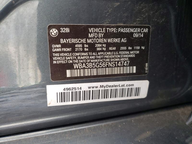 2015 BMW 328 xi Sulev