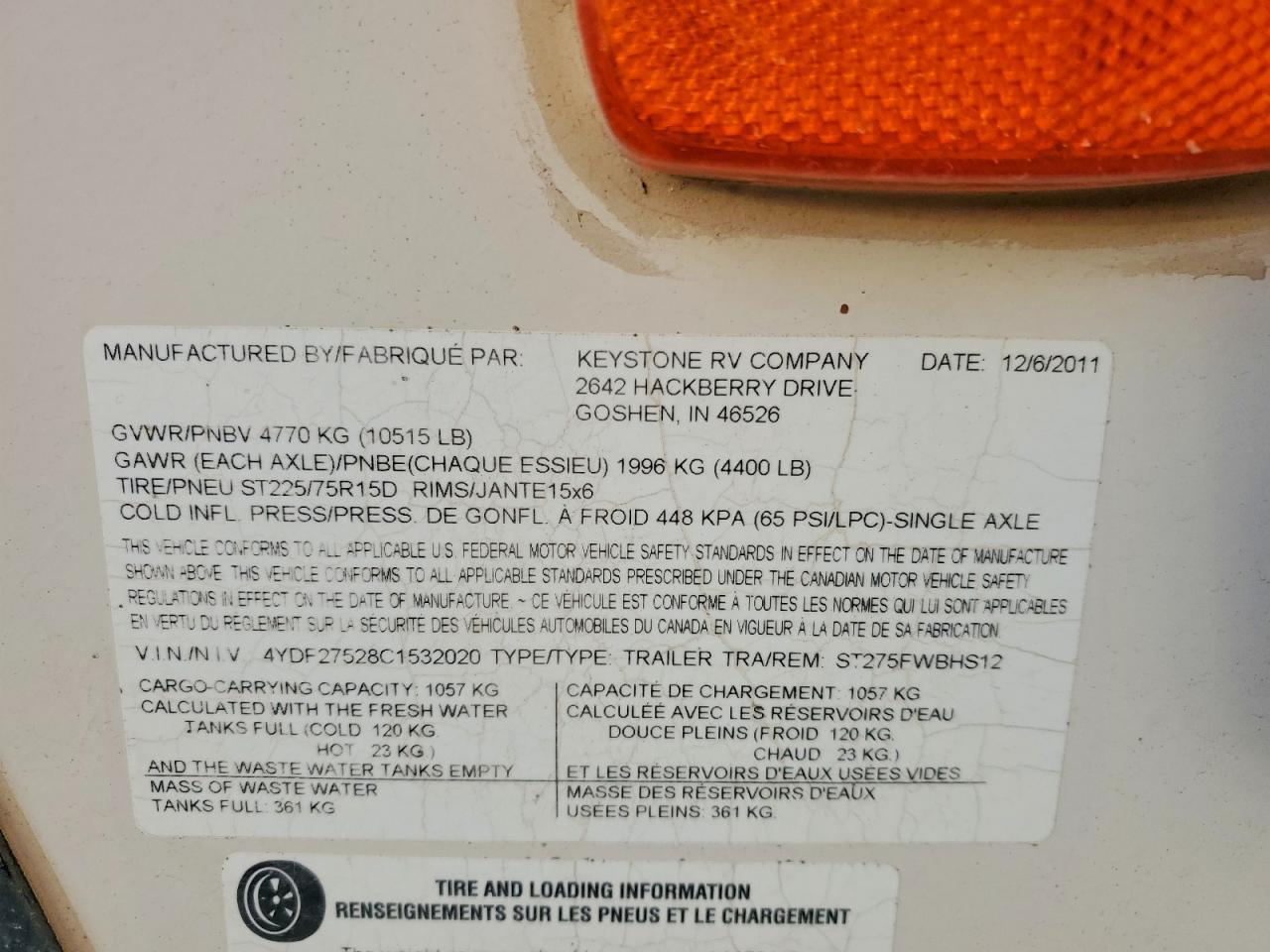 2012 Dutchmen Copper CAN