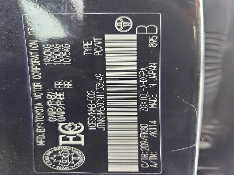 2022 Toyota C-hr xle