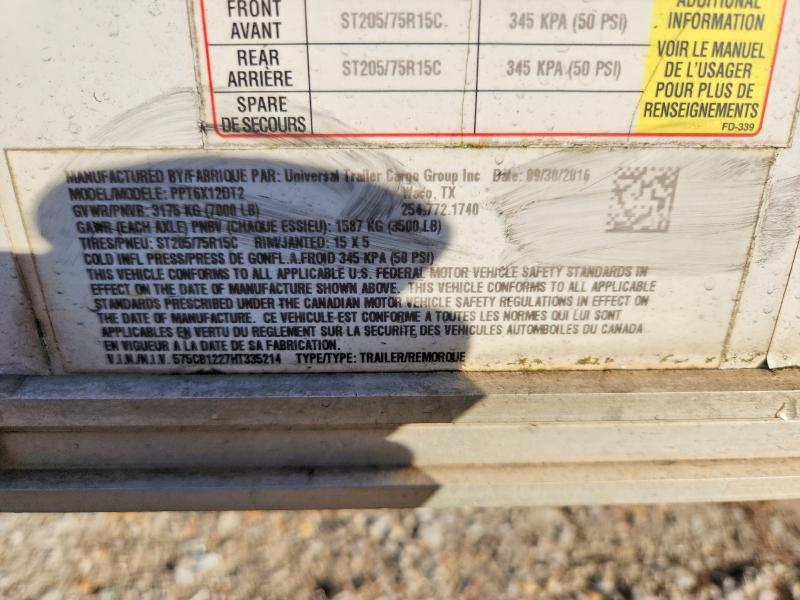 2017 Haulmark Mark Enclosed Cargo Trailer