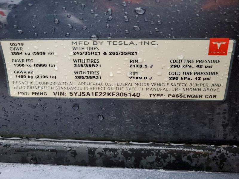 2019 Tesla Model s