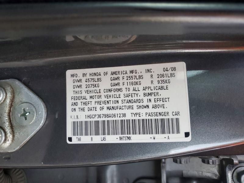 2008 Honda Accord ex